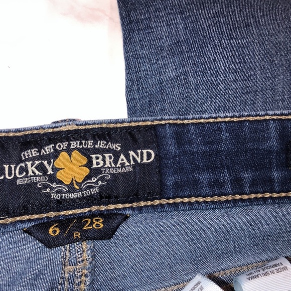 Lucky Brand Classic Blue Jeans available skinny size 6/28 - Picture 3 of 10